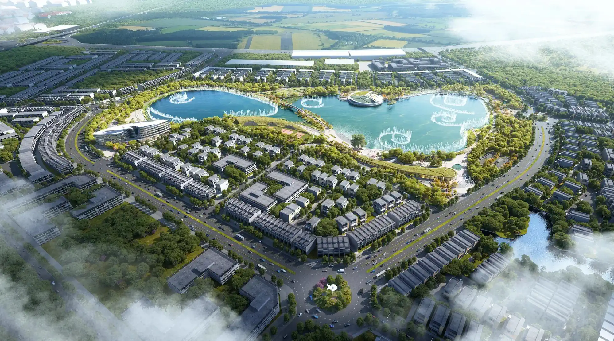 Phối cảnh East Lake City Đồng Mai